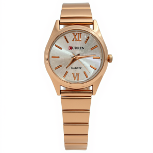 Curren Quartz Analog Rose Gold Metal (Stainless Steel) Watch